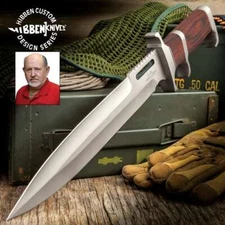 Gil Hibben Bloodwood Fixed Blade Knife Toothpick Hunting Tactical Bowie New