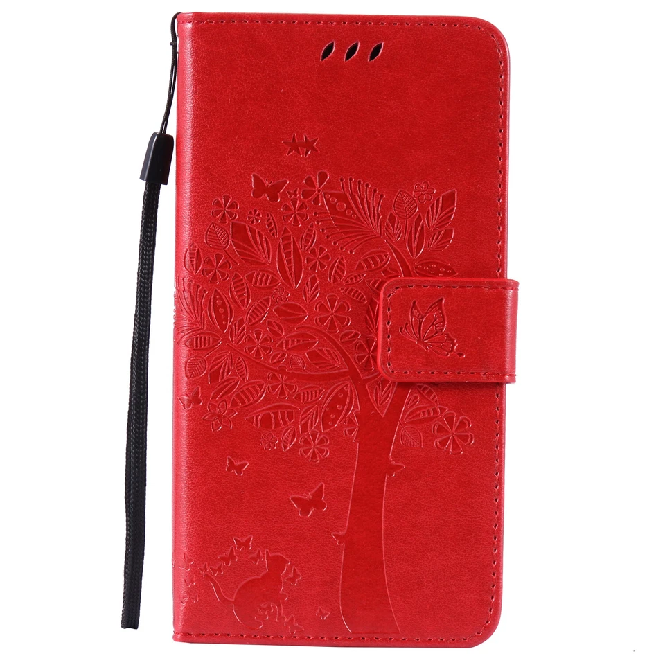 For LG K10 K8 V20 V30 Q8 C70 Embossing PU Leather Flip Wallet Case Phone Cover - Image 2 of 4