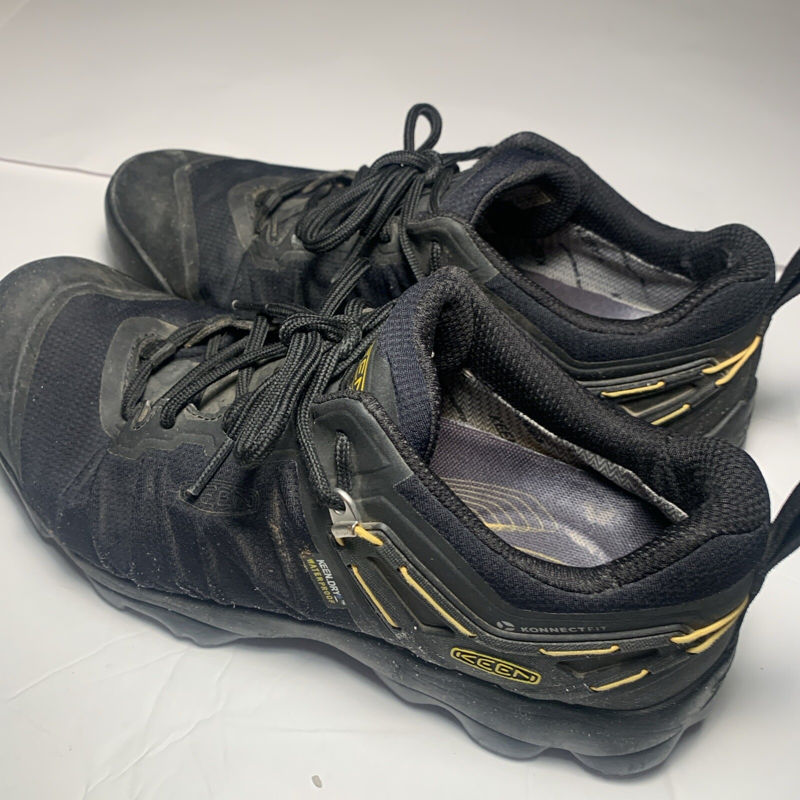 Keen Konnectfit Keen Dry Waterproof Shoes Women' Hiking Sneakers 9 Black