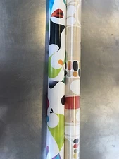 Rex Ray Graphic Design Holiday Gift Wrap Apple Computer 2002 Groovy Rare New