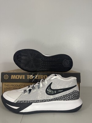New Nike Men Kyrie Flytrap 6 White Black Basketball Sneakers Size 9 DM1125-101