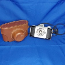 Vintage Kodak Pony 828 Film Camera With Leather Case Untested