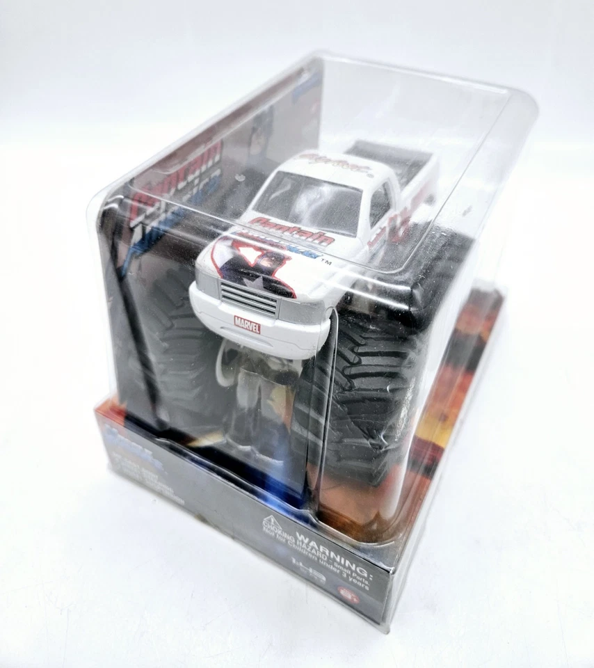 Muscle Machines Captain America Monster Truck 1:43 Scale New in Box NIB - Image 2 of 4