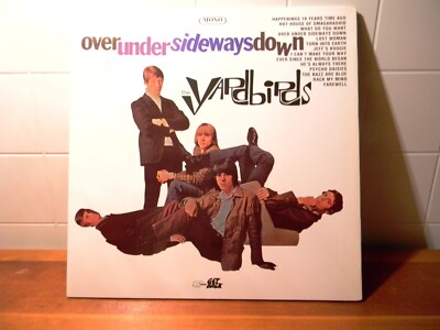 NEW THE YARDBIRDS OVER UNDER  .... OPENED NEVER PLAYED GET 559 2000  MONO