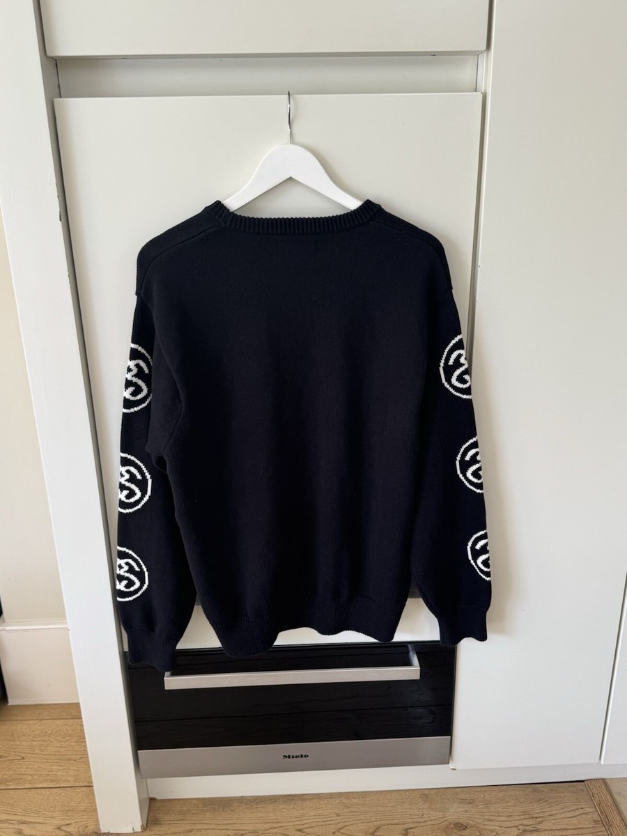 STUSSY SS-LINK SWEATER サイズL