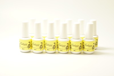 Gelixir No Wipe Top Coat Bundle Deal 12pcs Total Super Sale!