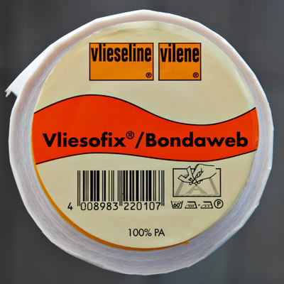 0,50m Freudenberg Vliesofix Bondaweb 45cm breit beidseitig Bügelvlies Vlieseline