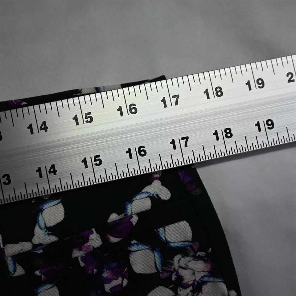 Banana Republic 10 Floral Sloan Mid Rise Skinny Ankle Womens Dress Pants - Image 2 of 4