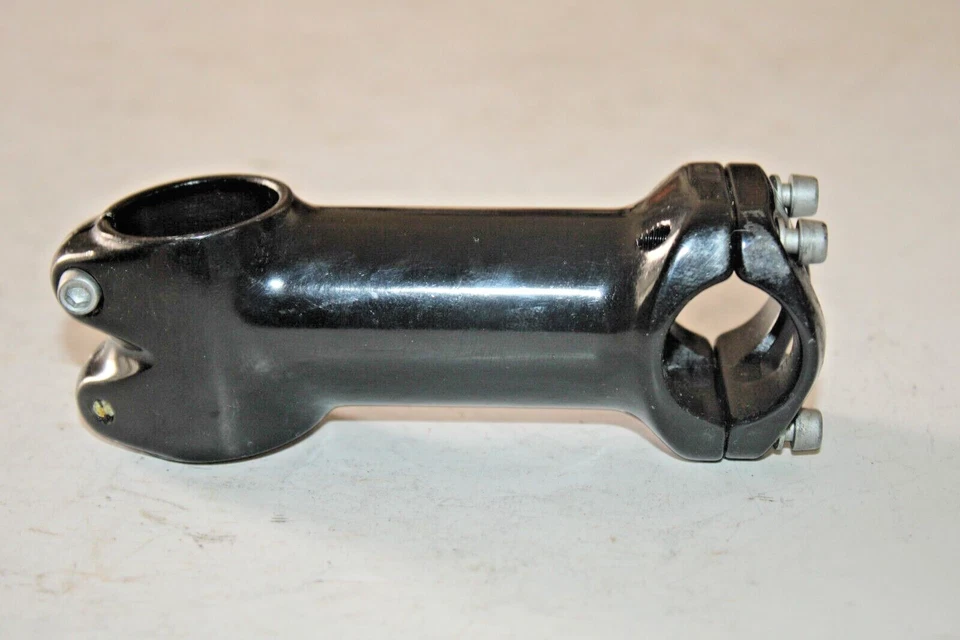 MTB Stem 1 1/8" Threadless 90mm 7º Rise 25.4mm Black Trail Hybrid USA Shipper - Image 2 of 4