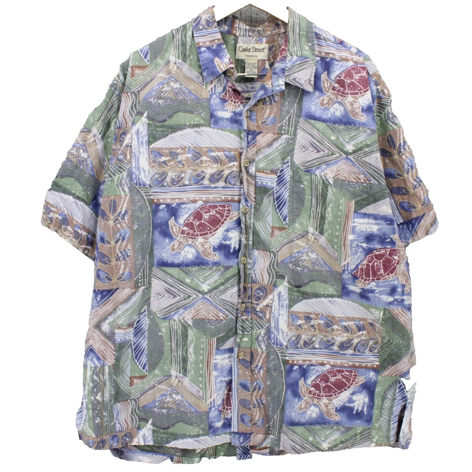 Camisas de calle Cooke para hombre talla 2XL