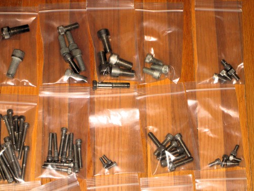 Assorted Sizes: Socket Head Cap Screws Allen Hex Drive - 5 Pounds - Picture 3 of 7