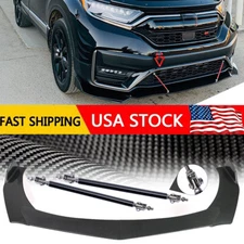 Front Lip Bumper Body Kits+Splitter+Spoiler Carbon Fiber For Honda CR-V Fit  9
