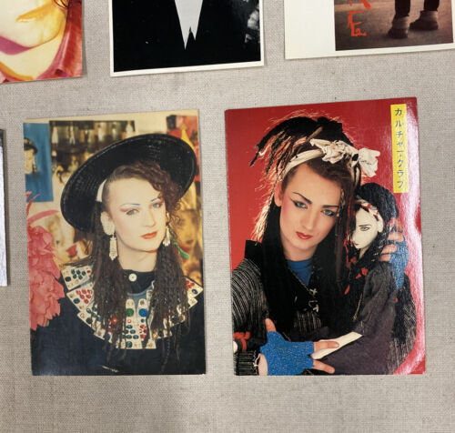 Vintage 1980’s The Cure Robert Smith Postcard photo Depeche Mode Eurythmics Lot - Picture 2 of 6