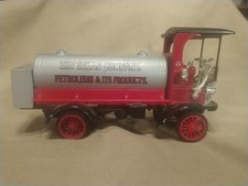 Vintage Ertl Texaco 1910 Mack Tanker Truck Diecast Coin Bank