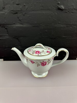 Noritake RC Nippon Toki Kaisha große Teekanne rosa Rosen