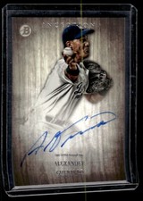 2014 Bowman Inception Prospect Autographs Blue Alexander Guerrero Auto Los