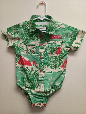 Magellan Outdoors Moisture Wicking Tis the Season Baby 6-9 Months