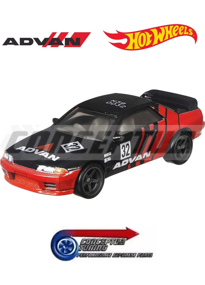 ホットウィール　チームトランスポート　アドバン　GTR　BNR32 R32 Nissan Skyline GT-R (BNR32) - Sakura Sprinter | Model