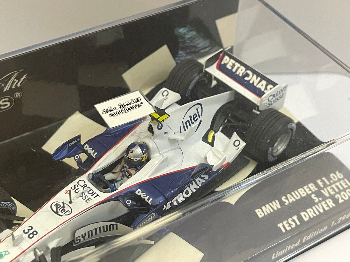Minichamps 1:43 BMW Sauber F1.06 Sebastian Vettel Test Minichamps 1:43 BMW Sauber F1.06 Sebastian Vettel Test