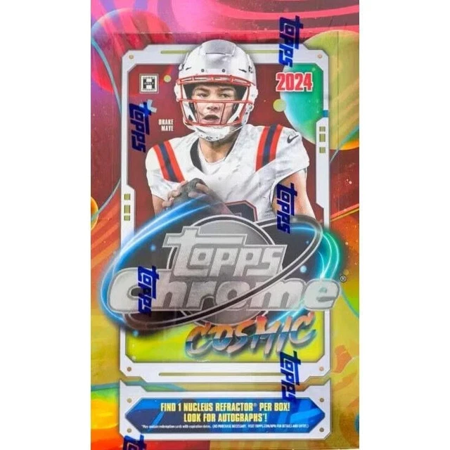 RIP & SHIP - 2024 Topps Cosmic Chrome Football Sealed Hobby Box Brand New