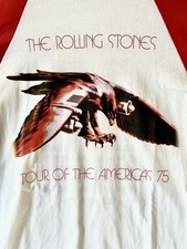 The Rolling Stones : Tour Of The Americas 1975 Shirt : Size XL Vintage Rare 2002