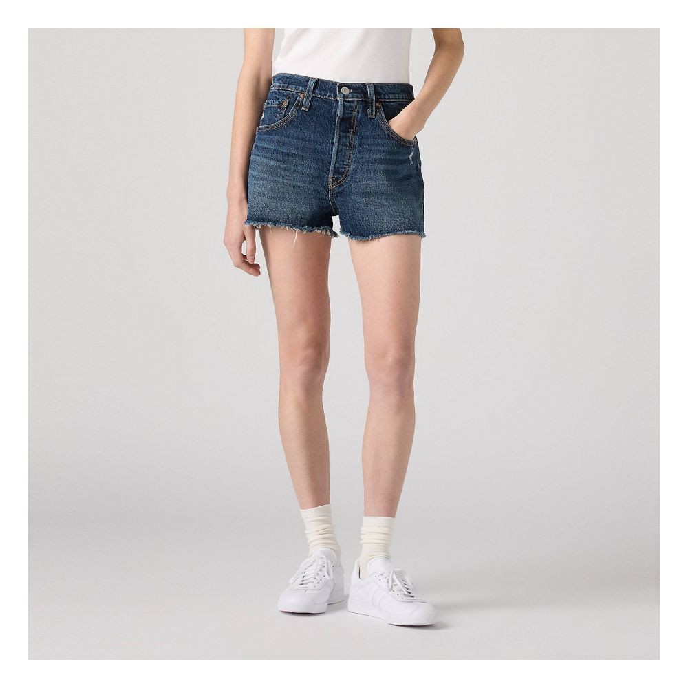 Женские джинсовые шорты Levis 501 Original Fit с высокой посадкой - Индивидуальная пара 33