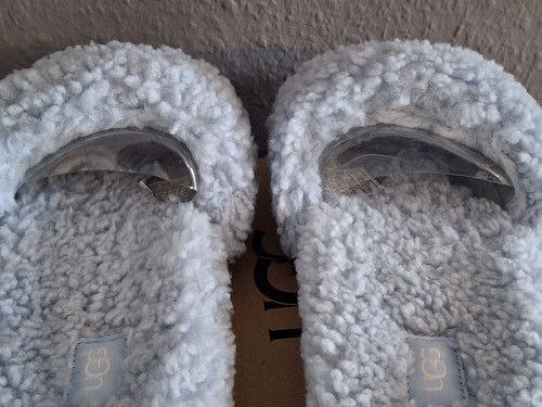 Zapatillas UGG W Cozetta Curly 39 azul claro sandalias - Imagen 15 de 17