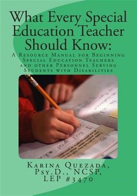 What Every Special Education Teacher Should Know : A Resource Manual ...