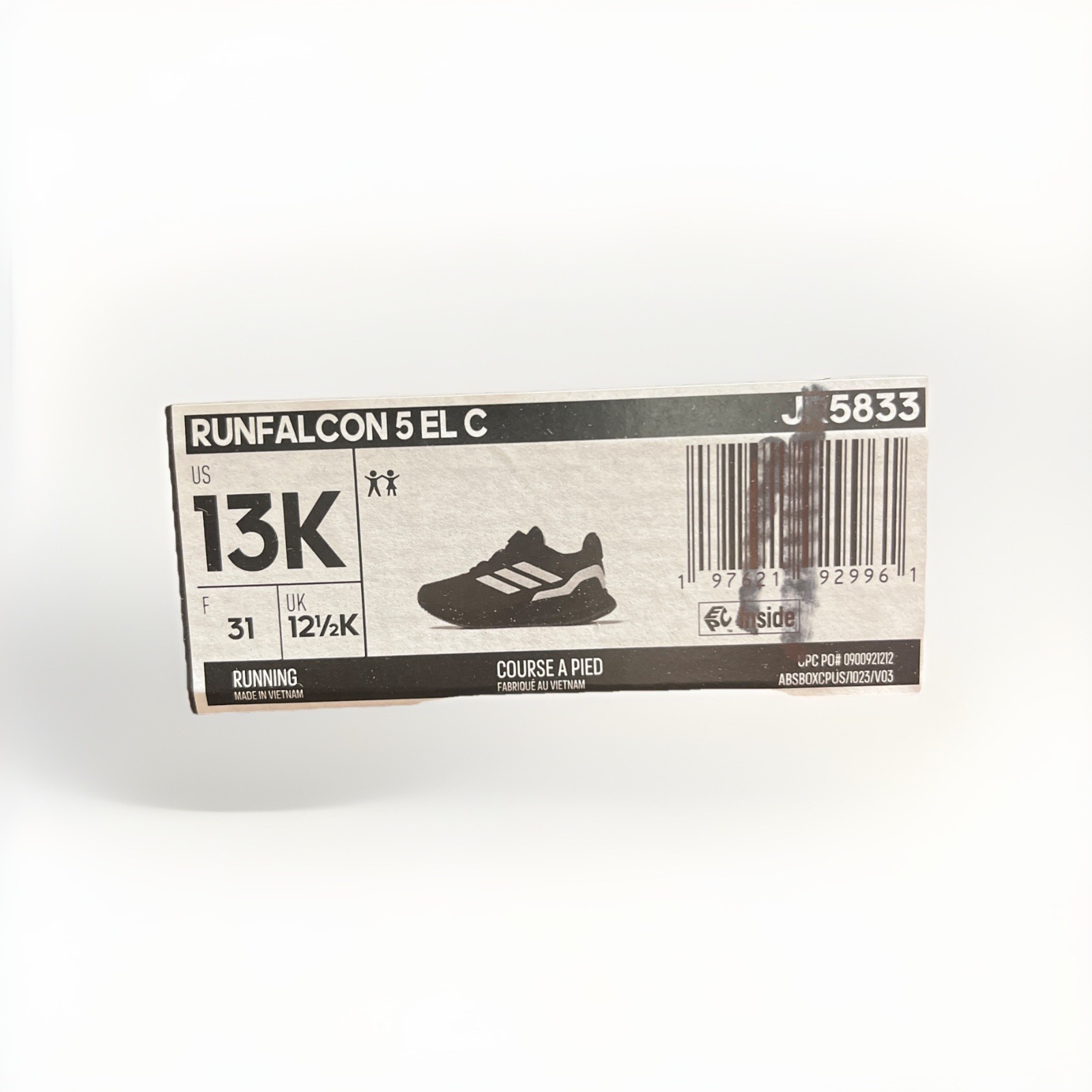 ADIDAS Boy's Athleisure Runfalcon 5 Sneaker Size  13K