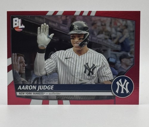 2023 Topps Big League Super Rare Red Foil #300 Aaron Judge