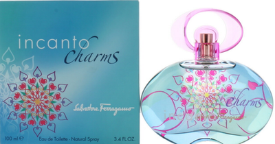 SALVATORE FERRAGAMO INCANTO CHARMS EDT SPRAY FOR WOMEN 3.4 Oz