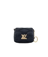 Louis Vuitton GO-14 étui pour écouteurs noir doré 5ET0639 133624959 [U]