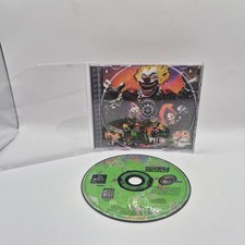 Twisted Metal 4 Greatest Hits PS1 Disc Case Back Art Tested Working