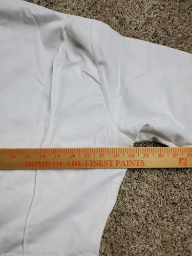 Vintage Red Kap Coveralls 40 R White Twill Long Sleeve USA Made Painters - Picture 7 of 12
