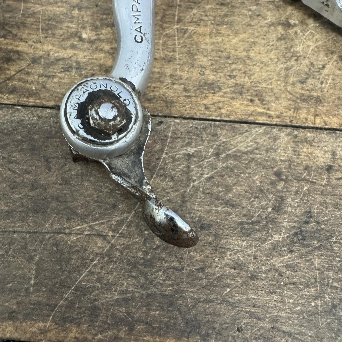 vintagecapribell ヴィンテージ　カプリベル Vintage Campagnolo Record Brake Caliper Parts Arms Cable Pinch