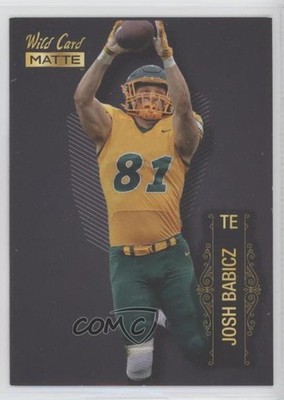 2022 Wild Card MATTE Black Josh Babicz #MB-124 1h6