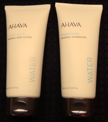 Lot of AHAVA Deadsea Water Mineral Shower Gel & Body Lotion