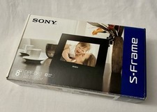 SONY DPFD82/B 8" LCD DIGITAL PHOTO FRAME NEW Open Box