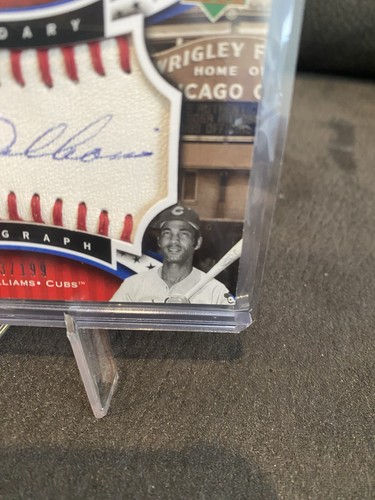 2007 Upper Deck Sweet Spot Classics Billy Williams On Card Auto /199 Cubs HoF - Picture 7 of 7