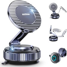 Car Phone Holder for Magsafe, for iPhone 16 15 14 13 12 Series Carbon Fiber