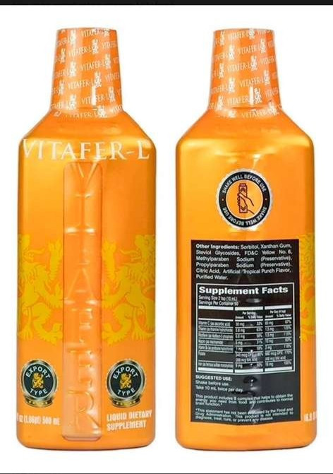 ✅Vitafer L- Gold 500ML (Original) Free Shipping✅🔥