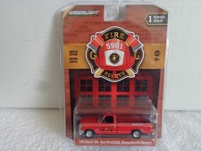 Greenlight  Fire Rescue 1992 Ford F-350 Pickup E Brookfield MA Forestry 1:64 NOC