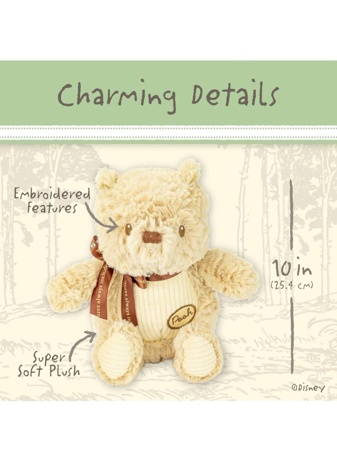 KIDS PREFERRED Disney Baby Classic Winnie The Pooh and Friends 4 Piece Plush... 