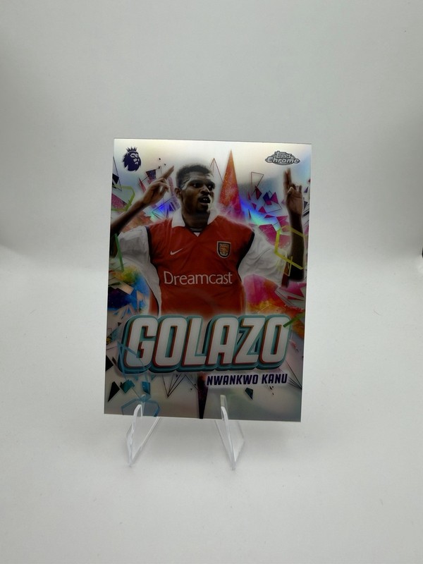 2025-26 Topps Chrome Premier League - Golazo Kanu #GZ-10