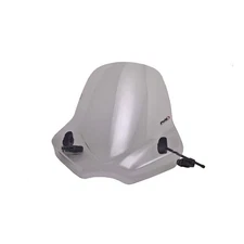 PUIG WINDSCREEN UNIV. TOURING II FIT ON BMW F800 R 15-16 CLEAR SMOKE