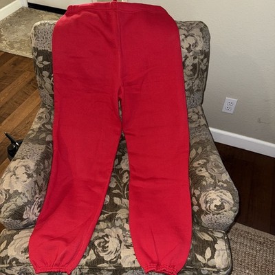 Vintage Discus Sweatpants Mens Lg Heavyweight Fleece USA Joggers Athletic 90s