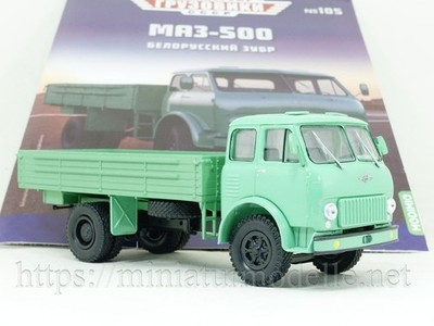 1:43 MAZ 500 Pritsche Modimio #105 DDR LKW UDSSR USSR Russische truck Ovp NEU
