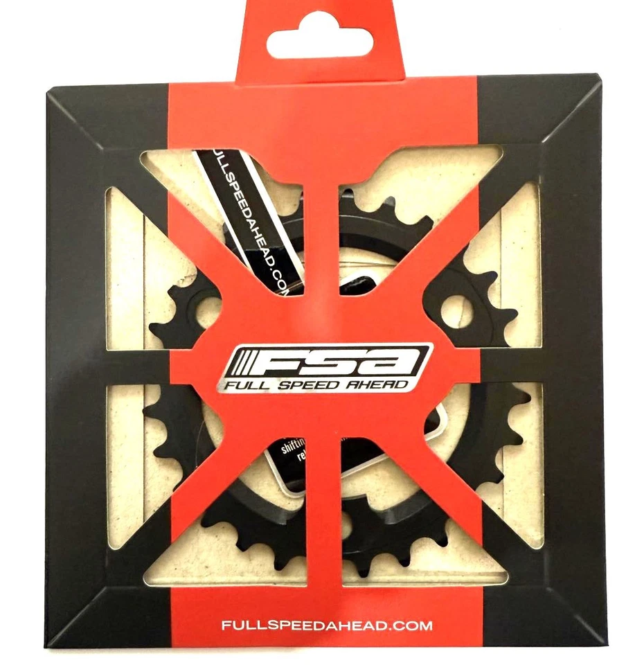 FSA Afterburner Super MTB BCD86 28 tooth Alloy MTB Chainring WA242 3 Bolt m10 - Image 2 of 4