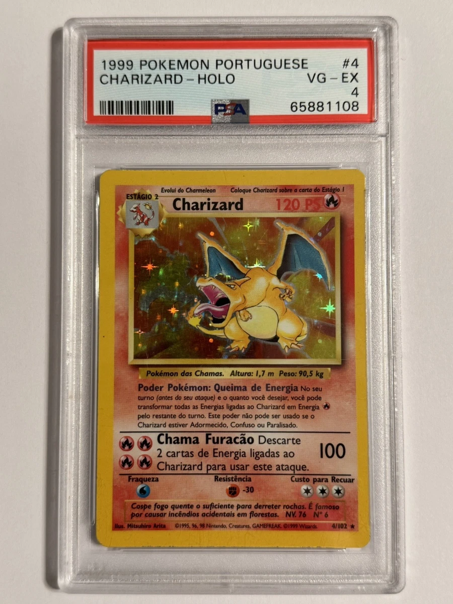 Pokémon TCG Grade 4 Charizard Individual Collectible Card Game