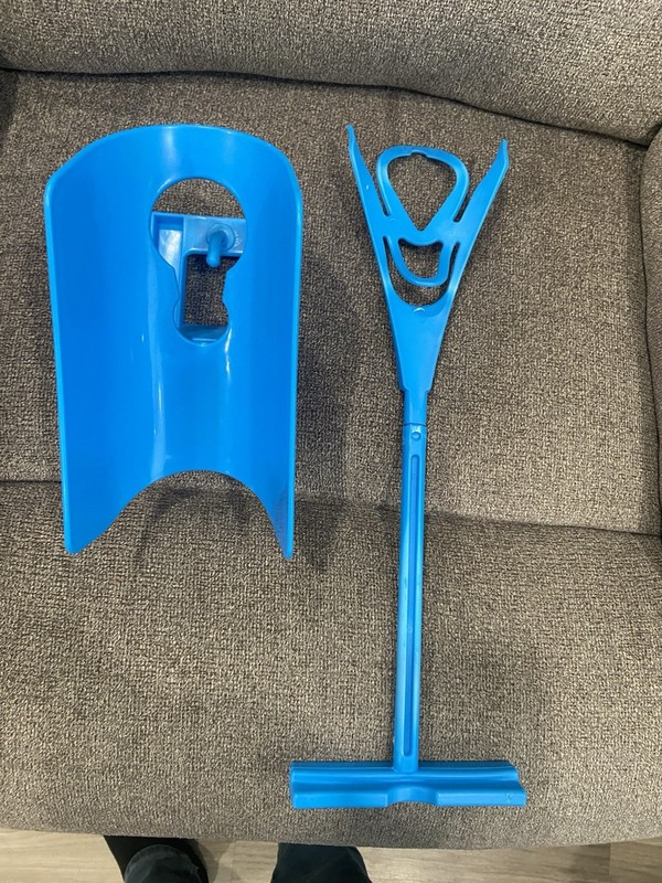 As Seen On TV SOCK SLIDER The Easy on Easy off Sock Aid Kit Blue